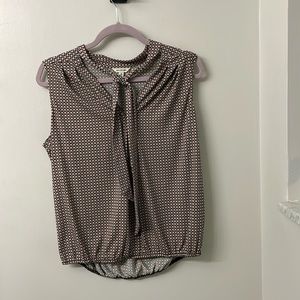 Max studio sleeveless blouse.  Size Medium